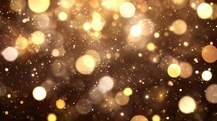 Fototapeta premium Soft Glowing Gold Light with Shimmering Effects