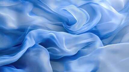 Fototapeta premium Elegant Blue Abstract Wave Background