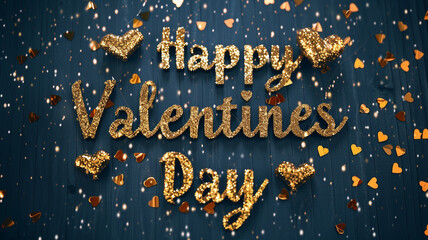 Happy Valentine Day Poster Design in Pink Background Theme , Banner for Valentine Day. 