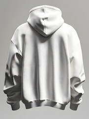 24ミニマルなパーカーの後モックアップ/Post-mock-up of a minimalist parka Generative AI