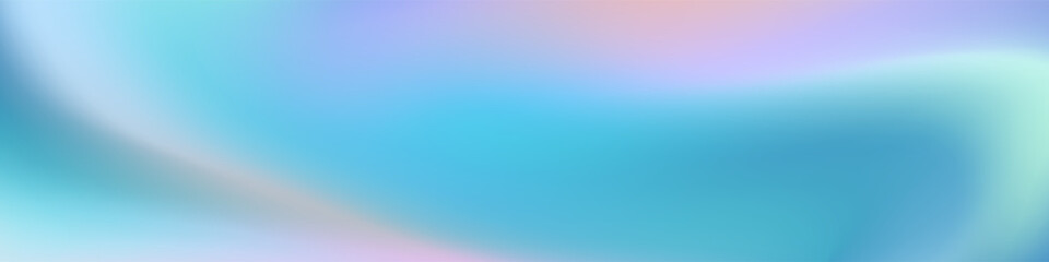 Abstract Blue Gradient Background With Soft Colors