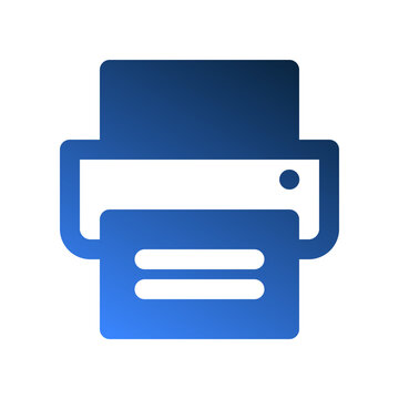 recommend clip art: Fax machine gradient fill icons. office symbols that include various office equipment.