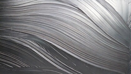 メタリック 波 模様 流線形 光沢 テクスチャ スタイリッシュ シルバー 曲線 デザイン 銀色 モダン 表面 質感 彫刻的 幾何学 シンプル 工業的 アート 滑らか
