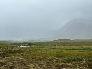 mist in the highlands