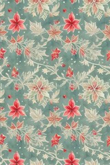 seamless pattern with flowers