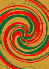 Background images in green, red, gold, used in Christmas festivals.