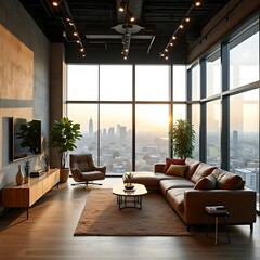 Fototapeta premium Stylish meeting room/lounge