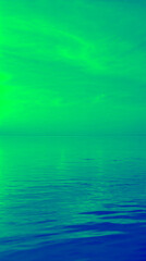 Fototapeta premium Calming Ocean With The Sky