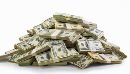 stack of dollars