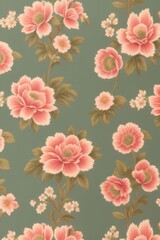flowers pattern wallpaper