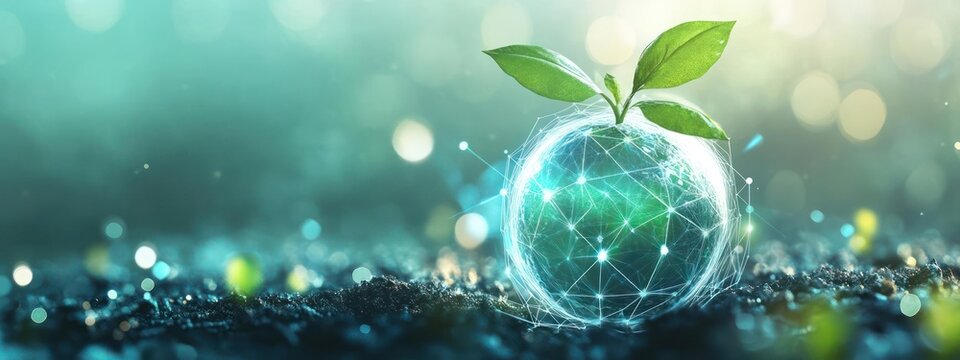 an image that promotes ecological agriculture,