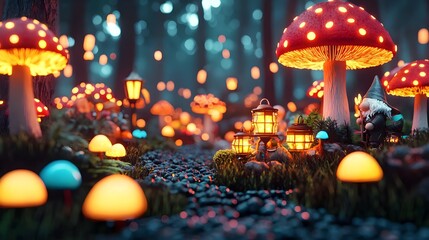 Fototapeta premium Enchanted Forest Path
