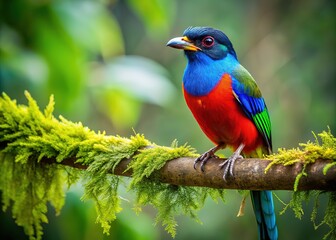 Obraz premium Emerald Jewel of the Tropics: Guardabarranco, a symbol of Nicaraguan beauty.