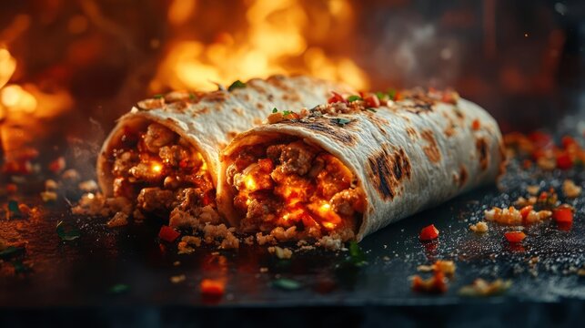 a tantalizing image of a delicious rice roll,