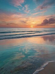 Fototapeta premium a calm and beautiful sea