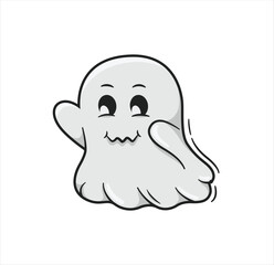 Halloween GHost Cartoon