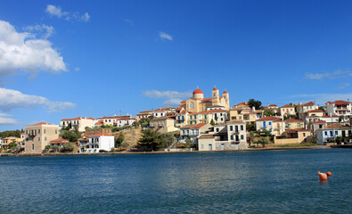 Fototapeta premium Grèce, village de Galaxidi 