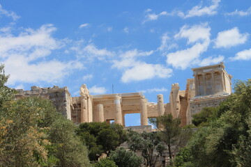 Grèce ville d'Athènes l'Acropole