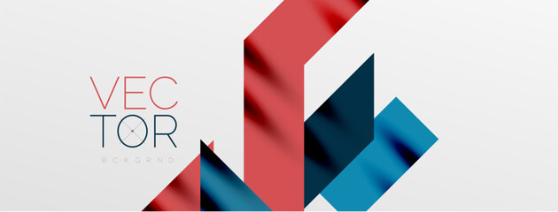 Dynamic lines and triangles. Vector Illustration For Wallpaper, Banner, Background, Card, Book Illustration, landing page