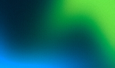 Dark blue green color grainy gradient background dark noise texture header poster banner backdrop design, copy space