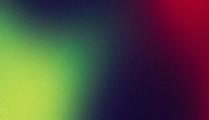 Dark green magenta color grainy gradient background dark noise texture header poster banner backdrop design, copy space