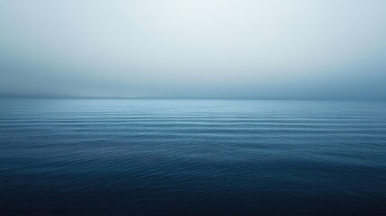 Calm Blue Ocean Gradient in Soft Smooth Tones