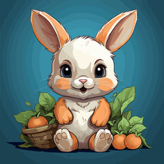 Bunny's Carrot Basket