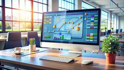 Visualizing analytics to drive business process automation.