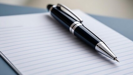 A Pen Resting on a Contract for Professional Agreements
