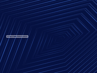 Premium background design with diagonal dark blue stripes pattern. Vector horizontal template for digital luxury business banner, contemporary formal invitation, luxury voucher, gift certificate.