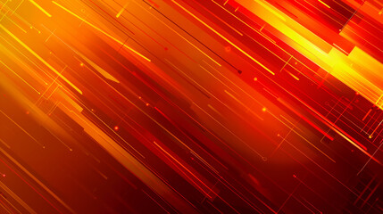 Fototapeta premium orange abstract background with lines