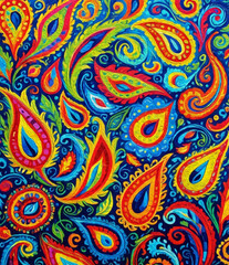 Oil painting . Botanical pattern for fabrics, covers, leaflets, business cards, Happy Birthday cards, Wedding Invitations, for use in graphics