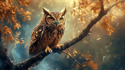 great horned owl