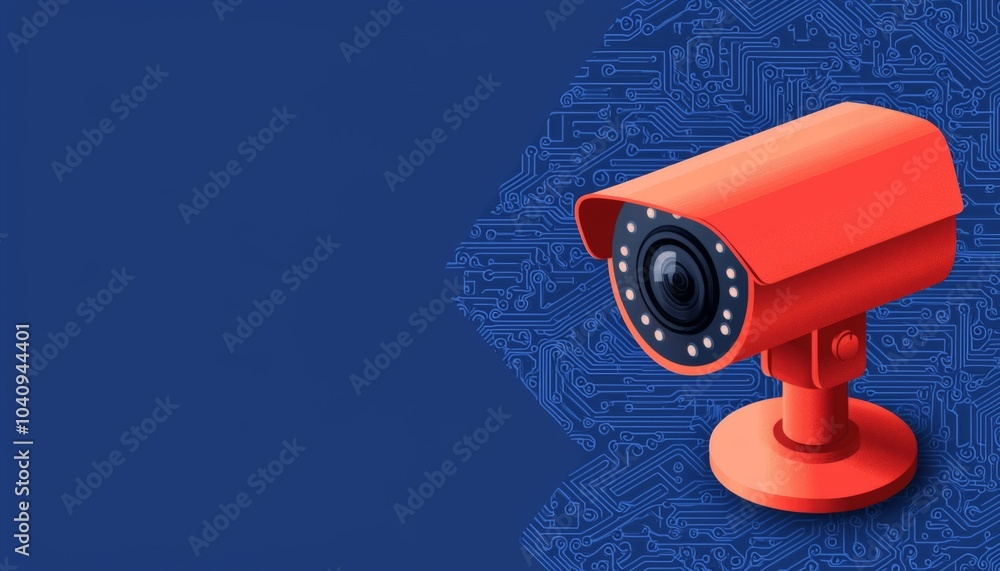 Poster enhancing security with innovative surveillance solutions exploring the impact of technology on mode