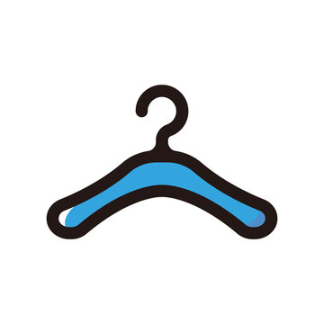 recommend clip art: Hanger outline icon for graphic design, apps and websites