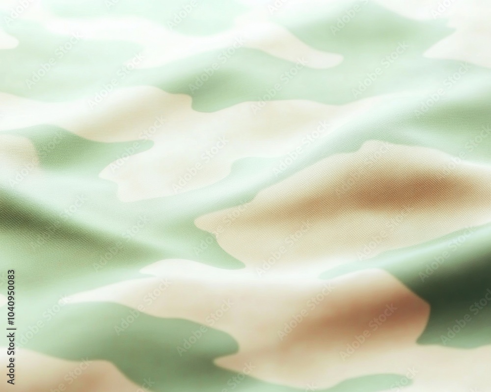 Aufkleber Abstract Camouflage Pattern - Dynamic Design Blend of Shapes and Colors