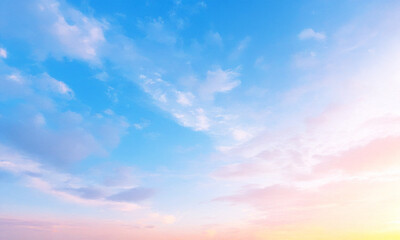 Obraz premium natural beautiful festive sky background