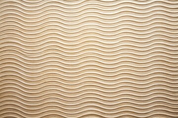 Wave craft ornament beige color background