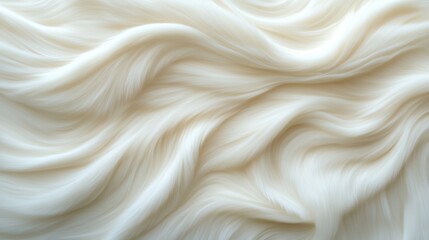Soft and silky white texture a close-up of flowing fabric for elegant design projects and aesthetic inspirations.