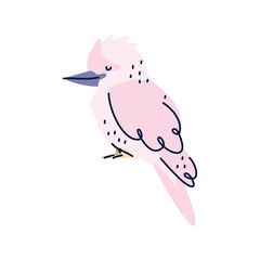 Bird vector image icon with white background