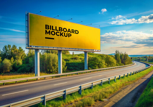 Billboard Mockup Template