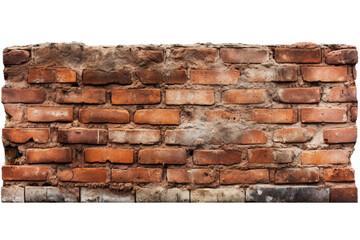 Rustic Brick Wall - Weathered, Textured Masonry Backdrop