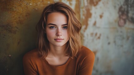 Fototapeta premium portrait of a young woman. 