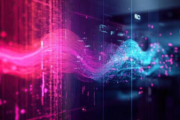 Obraz premium energy of fractal realms