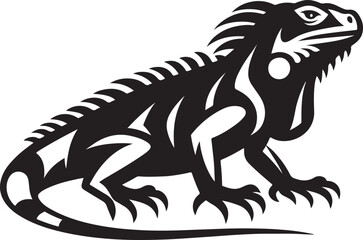 Obraz premium Lizard vector illustration