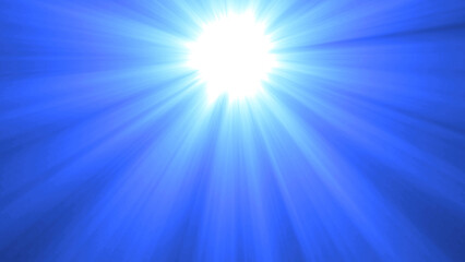 Shining Blue Lights Dazzlingly Bright, Amazing and Luxury Lights, Widescreen 4K Resolution