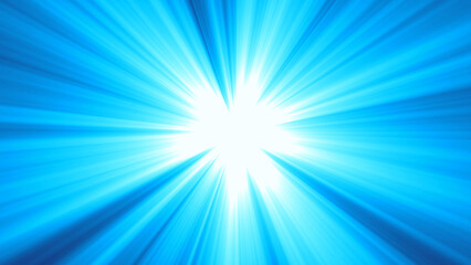Fototapeta premium Shining Blue Lights Dazzlingly Bright, Amazing and Luxury Lights, Widescreen 4K Resolution