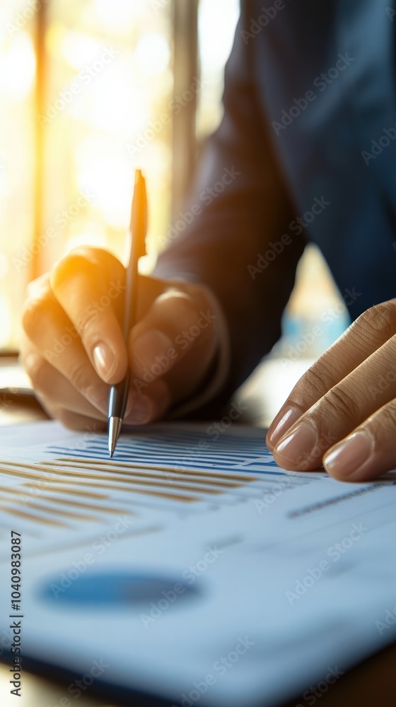 Poster business analysis and reporting effective strategies for data interpretation and decision-making