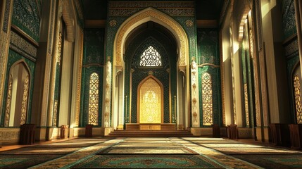 Obraz premium Interior of the Grand Mosque