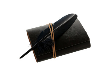 PNG, black mage leaf, isolated on white background.